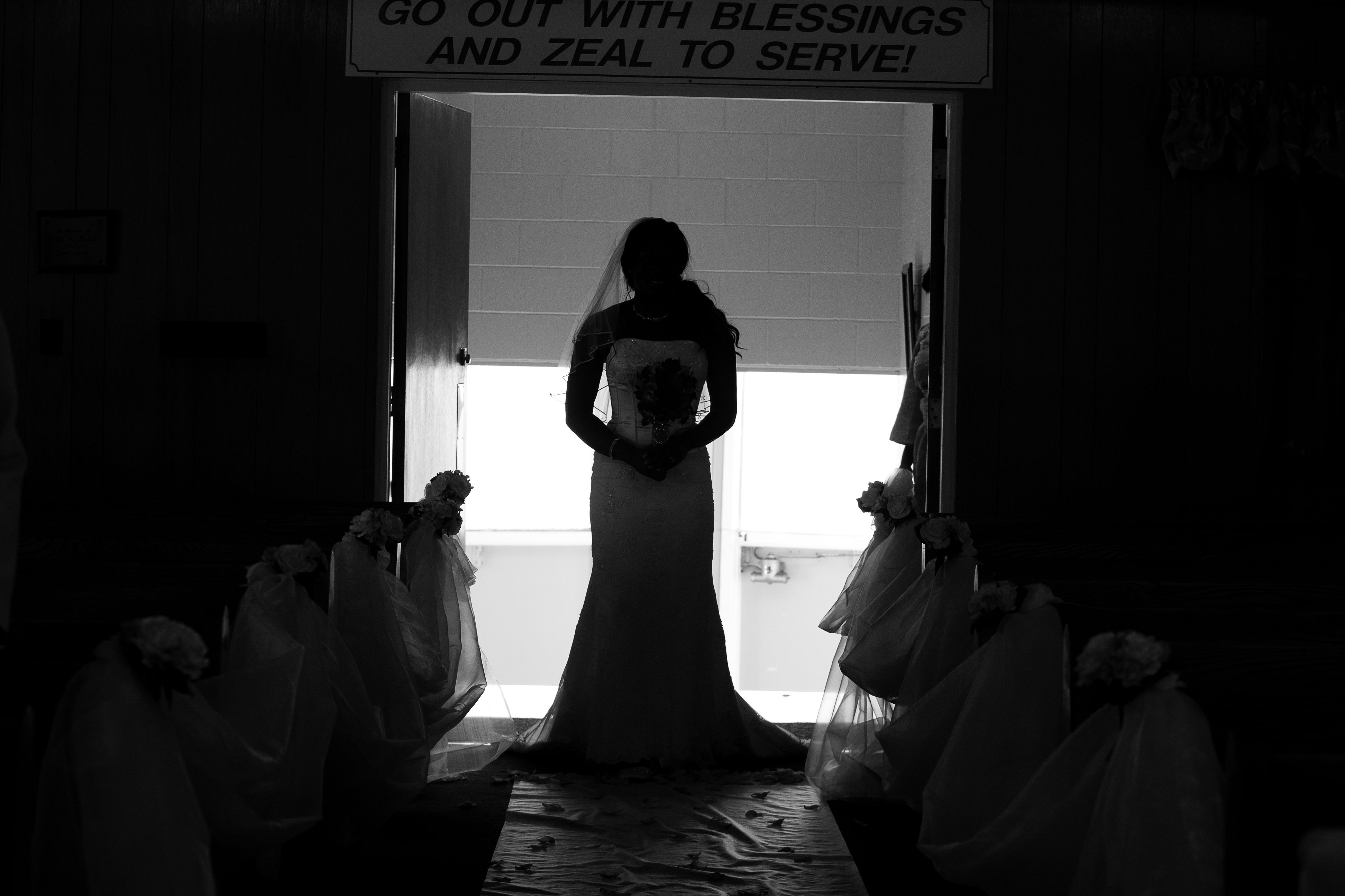 Lawrence Kerr Photography Wedding Aisle